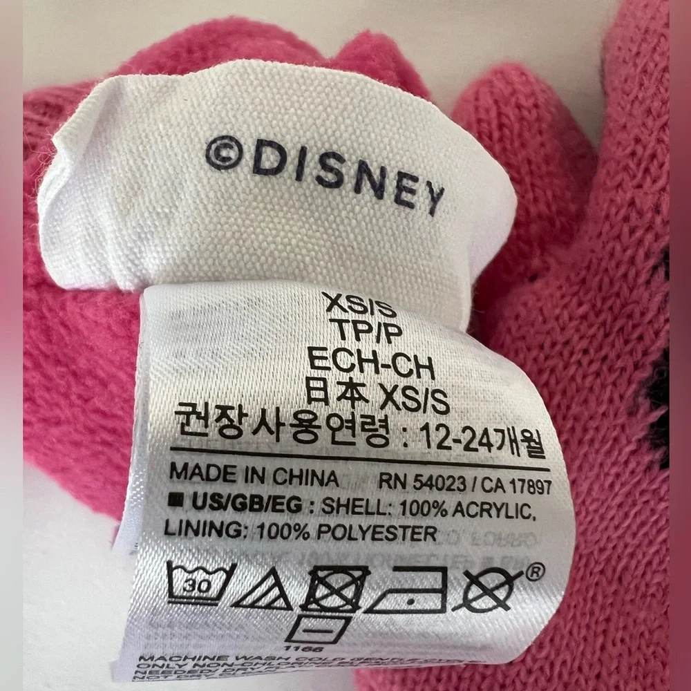 Gap Disney Pink Mittens